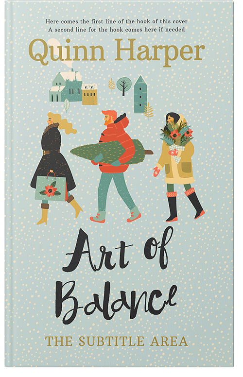 Front view of Premade Romance Book Cover - Tasman