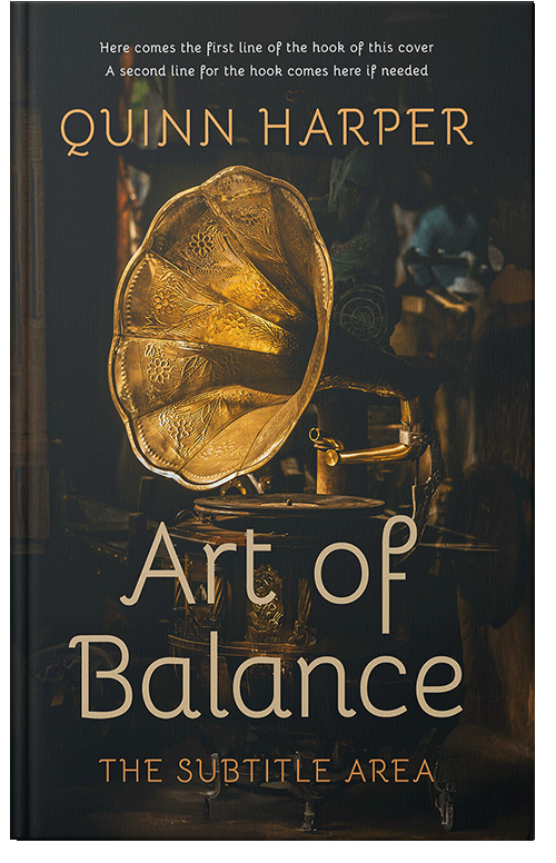 Front view of Heavy Metal #35395 - Premade Historical Book Cover