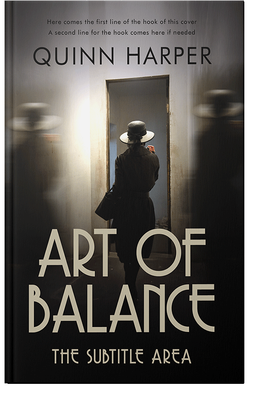 Front view of Ash #35399 - Premade Mystery & Thriller & Suspense Book Cover