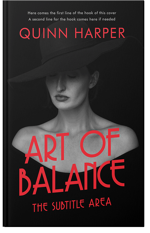 Front view of Cod Gray #35400 - Premade Mystery & Thriller & Suspense Book Cover