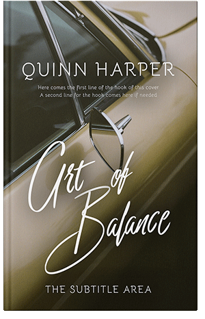 Pre Made Book Cover Eternity