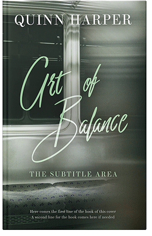 Pre Made Book Cover Lunar Green