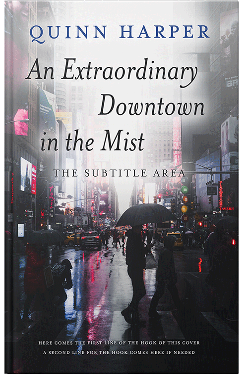 Front view of Bon Jour #35410 - Premade Mystery & Thriller & Suspense Book Cover