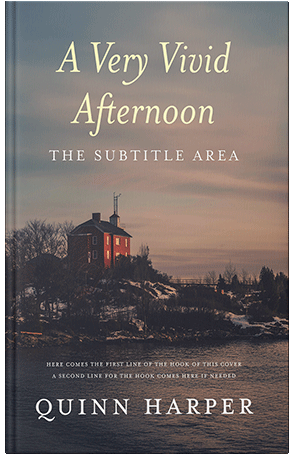 Pre Made Book Cover Americano