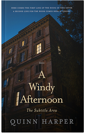 Pre Made Book Cover Woodsmoke