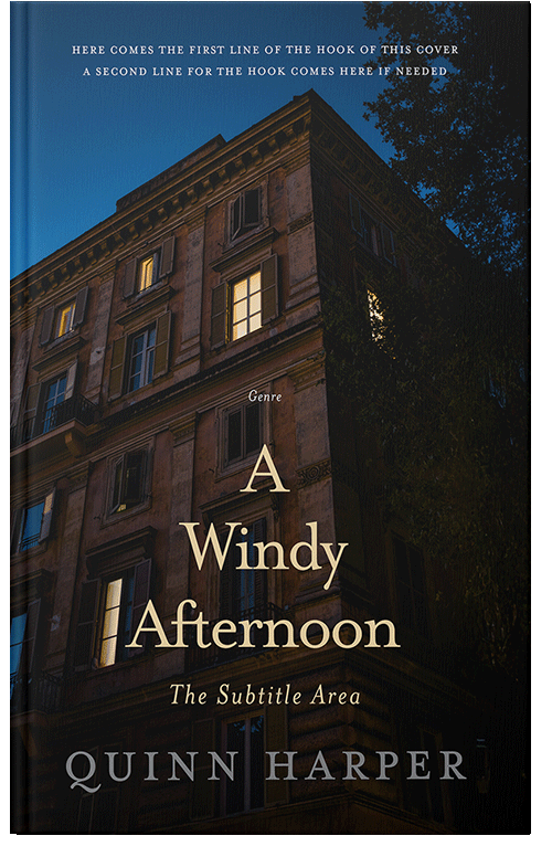 Front view of Woodsmoke #35421 - Premade Mystery & Thriller & Suspense Book Cover