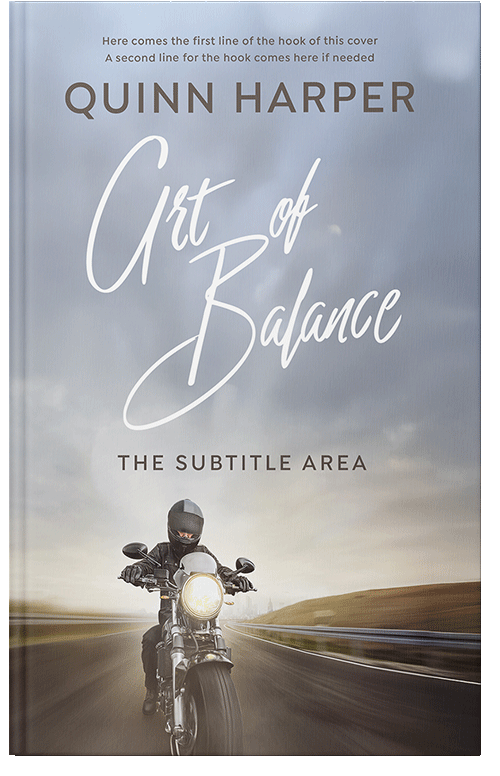 Front view of Bombay #35423 - Premade Action & Adventure Book Cover