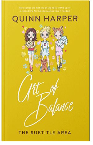 Pre Made Book Cover Corn