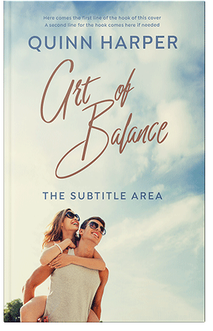 Pre Made Book Cover Periglacial Blue