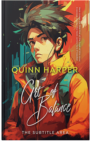 Premade Book Cover Burnt Sienna