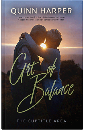 Pre Made Book Cover Cocoa Brown