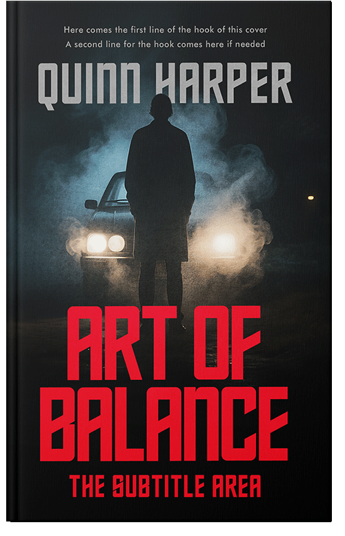 Front view of Valencia #35456 - Premade Mystery & Thriller & Suspense Book Cover