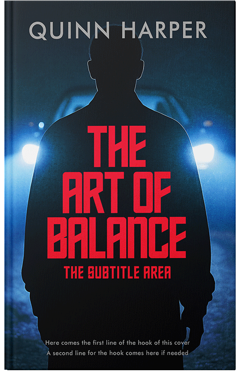 Front view of Amaranth #35457 - Premade Mystery & Thriller & Suspense Book Cover