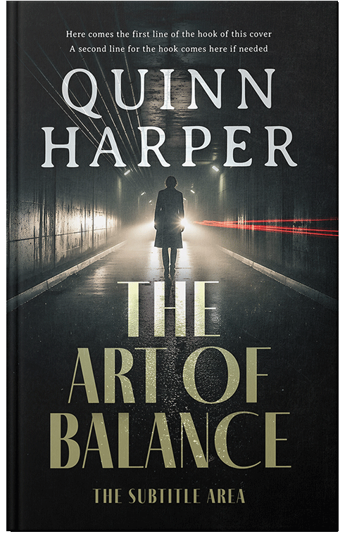 Front view of Bison Hide #35460 - Premade Mystery & Thriller & Suspense Book Cover