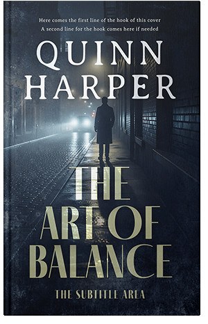 Pre Made Book Cover Mirage