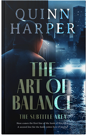 Premade Book Cover Black Pearl