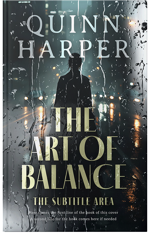 Front view of Outer Space #35468 - Premade Mystery & Thriller & Suspense Book Cover