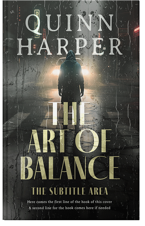 Front view of Heavy Metal #35471 - Premade Mystery & Thriller & Suspense Book Cover