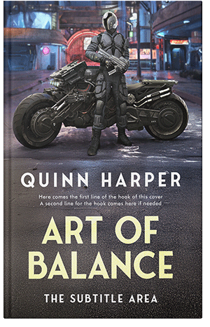 Pre Made Book Cover Ship Gray