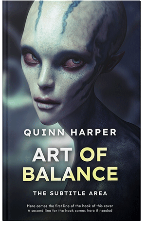 Pre Made Book Cover Pale Leaf