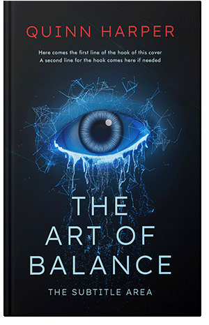 Pre Made Book Cover Black Pearl