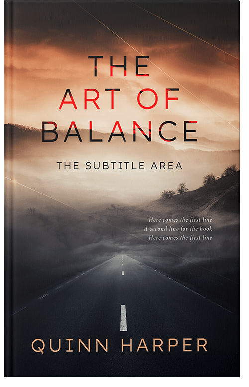 Front view of Premade Mystery & Thriller & Suspense Book Cover - Calico