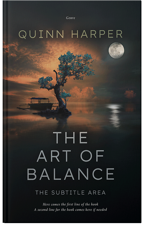 Front view of Woodsmoke #35504 - Premade Mystery & Thriller & Suspense Book Cover