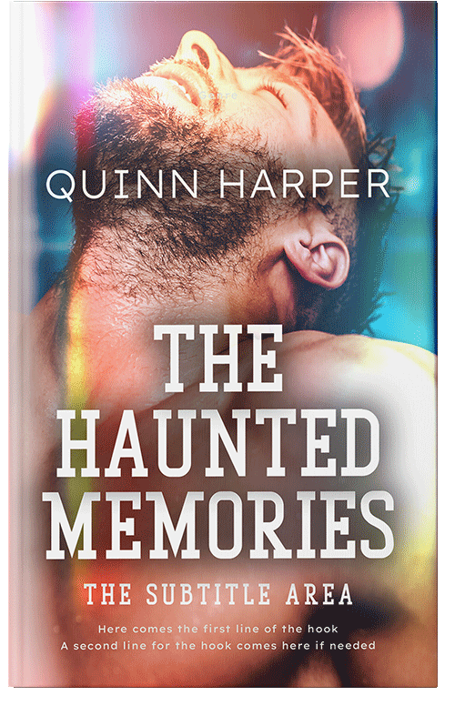 Front view of Brandy Rose #35510 - Premade Surreal Book Cover