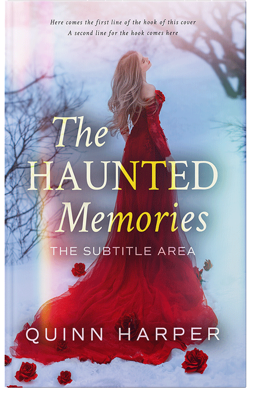 Front view of Blue Haze #35523 - Premade Mystery & Thriller & Suspense Book Cover