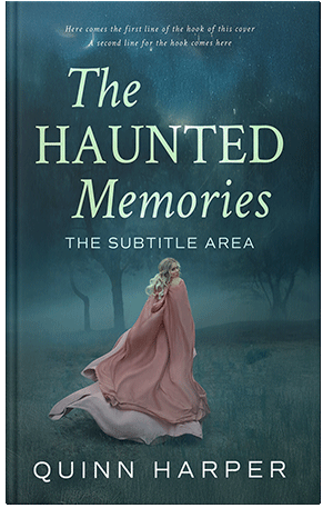 Pre Made Book Cover Blue Dianne