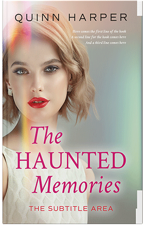 Pre Made Book Cover Ash