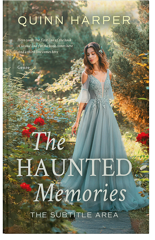 Front view of Axolotl #35533 - Premade Romance Book Cover