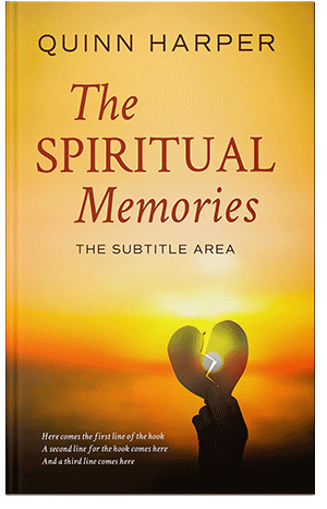 Pre Made Book Cover Saffron