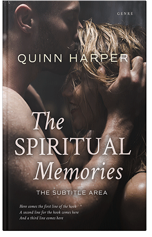 Pre Made Book Cover Cocoa Brown