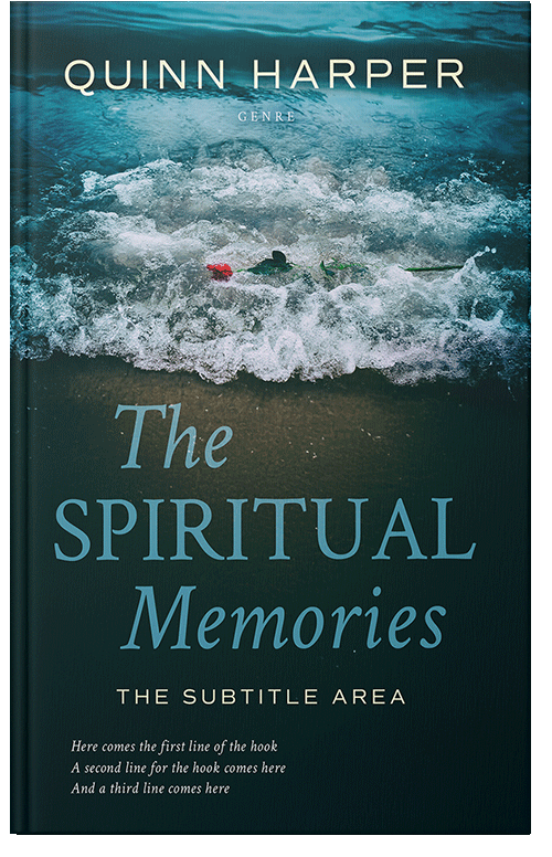 Front view of Premade Religion & Spirituality Book Cover - Firefly