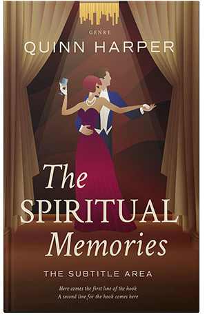 Pre Made Book Cover Irish Coffee