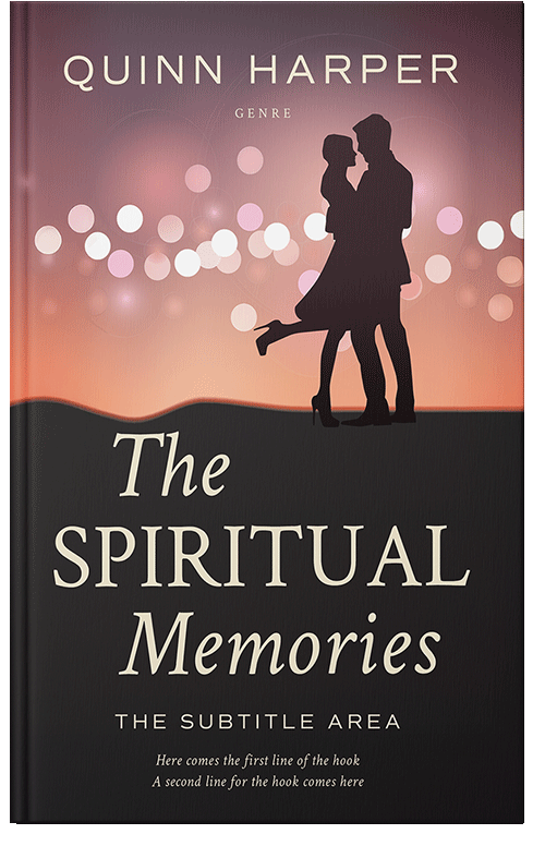 Front view of Thunder #35551 - Premade Romance Book Cover