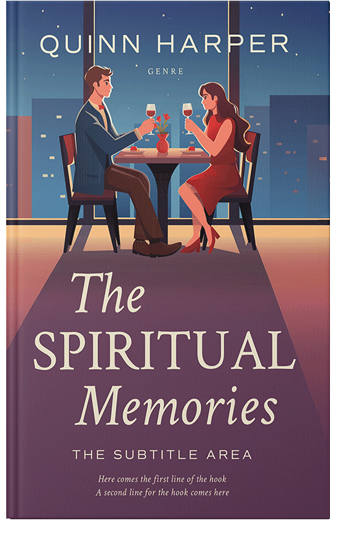 Front view of Premade Romance Book Cover - Salt Box