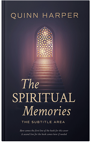 Pre Made Book Cover Steel Gray