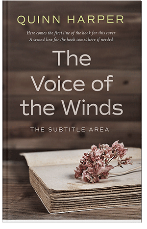 Pre Made Book Cover English Walnut