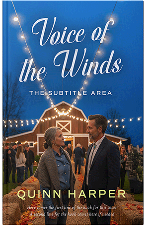 Pre Made Book Cover Tory Blue