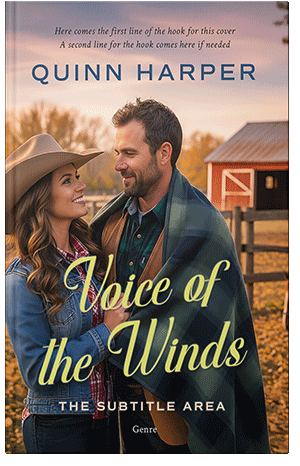 Pre Made Book Cover Calico