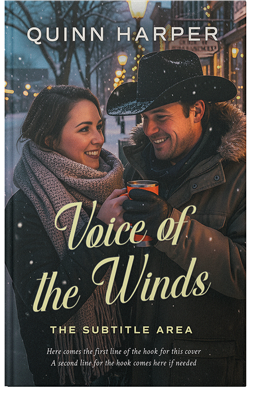 Front view of Premade Romance Book Cover - Shark