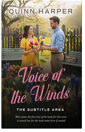 Pre Made Book Cover Brandy