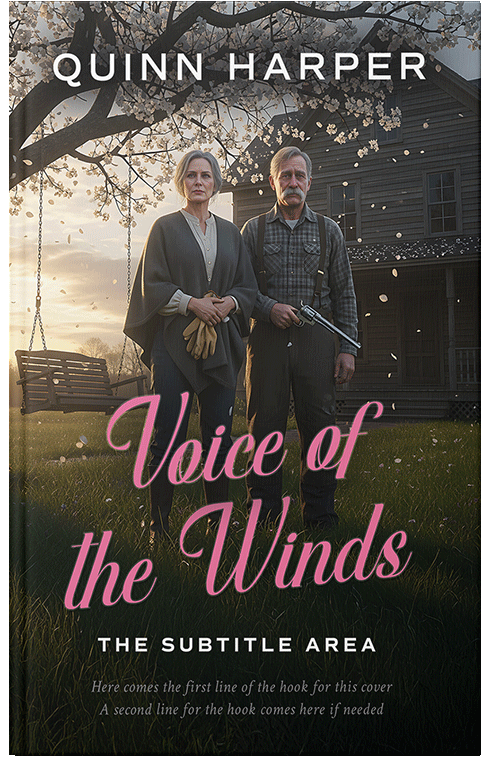 Front view of Rangoon Green #35580 - Premade Romance Book Cover