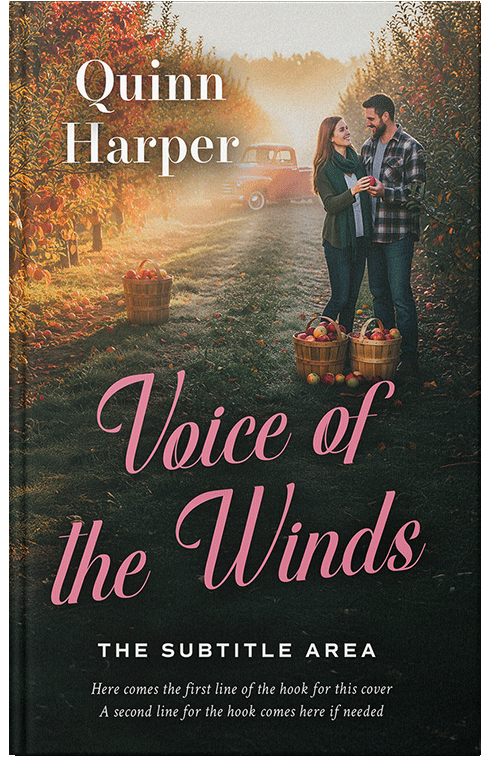 Front view of Premade Romance Book Cover - My Pink