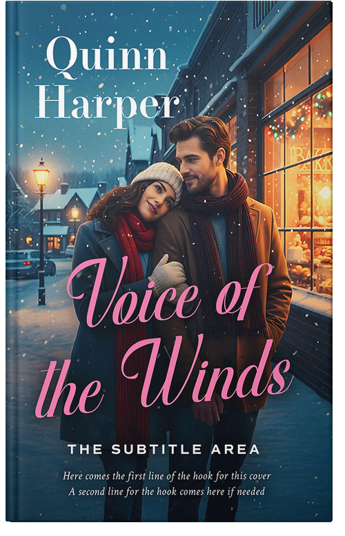 Front view of Ebony Clay #35589 - Premade Romance Book Cover