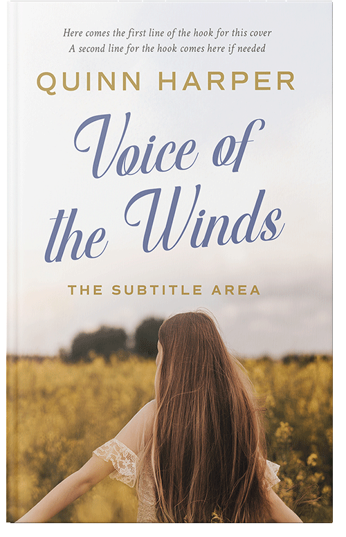 Front view of Pampas #35591 - Premade Teen & Young Adult Book Cover