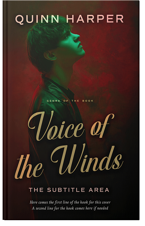 Front view of Premade Teen & Young Adult Book Cover - Creole