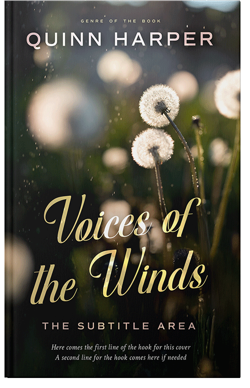 Front view of Premade Nature Book Cover - Rangoon Green